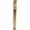 Ekena Millwork Merced Traditional Smooth Bracket, Western Red Cedar, 3 1/2"W x 36"D x 42"H BKT04X36X42MRC01SWR - alternate 4